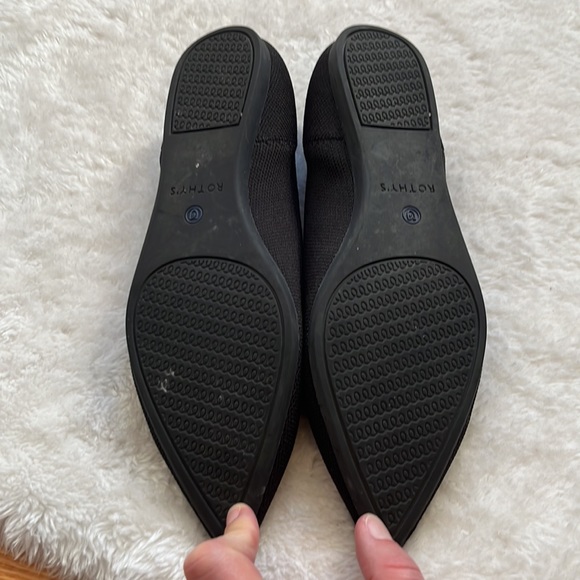 Rothy’s Sz 8.5 The Point in Black - Picture 5 of 5